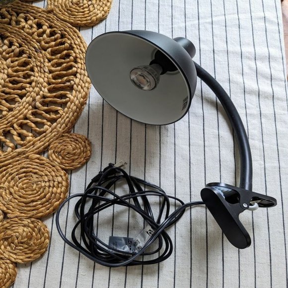 IKEA SKURUP Clamp spotlight, black - Picture 2 of 8